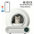 EU Warehouse TI PRO Intelligent Automatic Smart Cat Litter Box Areneros Para Gatos Self Cleaning Litter Box for Cats