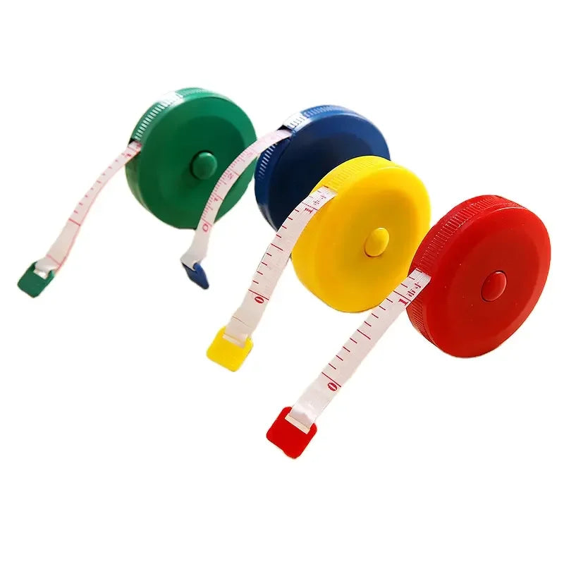 Custom Logo 60-Inch 1.5 Meter Soft Retractable Cloth Dieting Tape Measures for Tailor Sewing Craft & Camping & Hiking