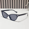 Custom Sunglasses Manufacturer for Men Promo Modern Fashion INS Uv400 Protection Small Frame Cat Eye Sunglasses 2024