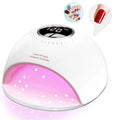 UV Nail Lamp Auto Sensor Light Fast Curing Gel Nail Polish LCD Display Nail Dryer Lamp