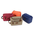 BEARKY Sac Pour Femme Makeup Bolsas Personalizadas Vintage Cosmetic Canvas Toiletry Bag Water Resistant Pouch Bag for Women