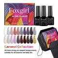 Foxgirl Nails Supplies Professional Manicure Set Wholesale Nails DIY Design Manicure Kit Include Uv Gel Polish and Nail Tools