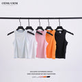 Wholesale Women Summer Crop Top Tshirt Women Short Sleeve Crop Top Cotton Blend T Shirt Lady Cotton Crew Neck Printing T Shirt