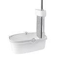 Microfiber Eco-Friendly High Capacity Quick Absorption Floor Mop and Bucket Set with Telescopic Steel Handle and Wringer