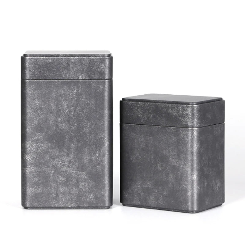 Star Packaging Hot Sale Retro Tin Box Empty Photo Cookie Tins Direct Sale Rectangle Window Tin Box