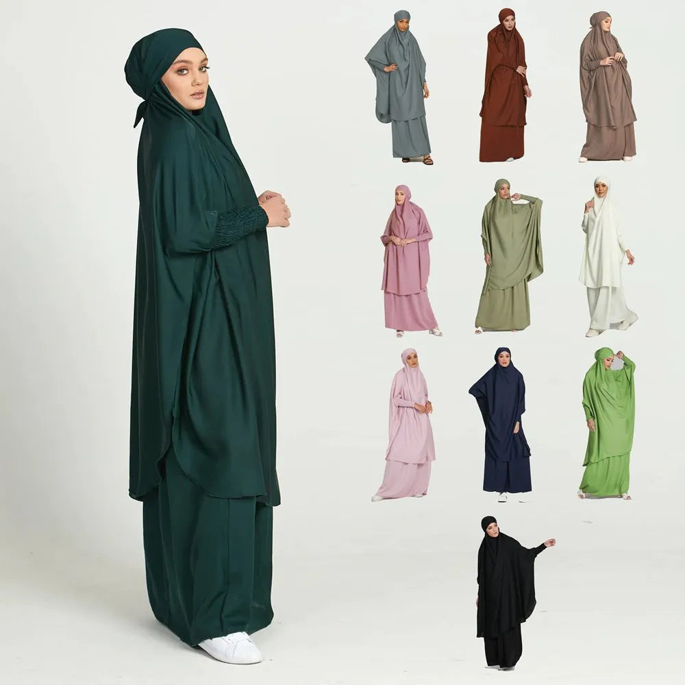 Jubah Modest Muslimah Nida Abayas Khimar Jilbab Hijab Stylish Abaya Black From Dubai Women 2023 Eid Muslim Dress