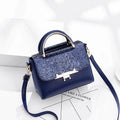 Material Leather Classic Sequin Style Female Mini Crossbody Shoulder Bag