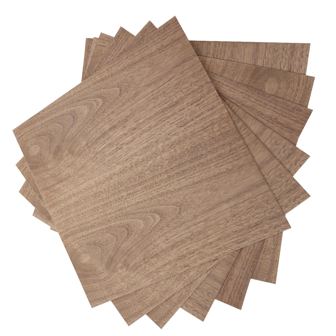 Tailai 3mm 10*10cm Premium Walnut Veneer Plywood  Bass Birch Plywood Perfect for Laser CNC Cutting and Wood Projects Commercial