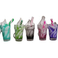 New Funny Summer Milkshake Ice Cream Cup Resin Earrings Women's Fashion Creative Drink Jewelry Personality Birthday Gifts