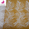 HY2184 Best-selling 3d Lace Nigeria Luxury Beads Embroidered Lace Sequins Lace Super Pure White Wedding Dress Tulle Fabric