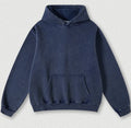 Washed Color Hoodies 355g Fleece Hoodies 42% Cotton Design Own Logo Colorful Men's Long Sleeve Wear Hoodies