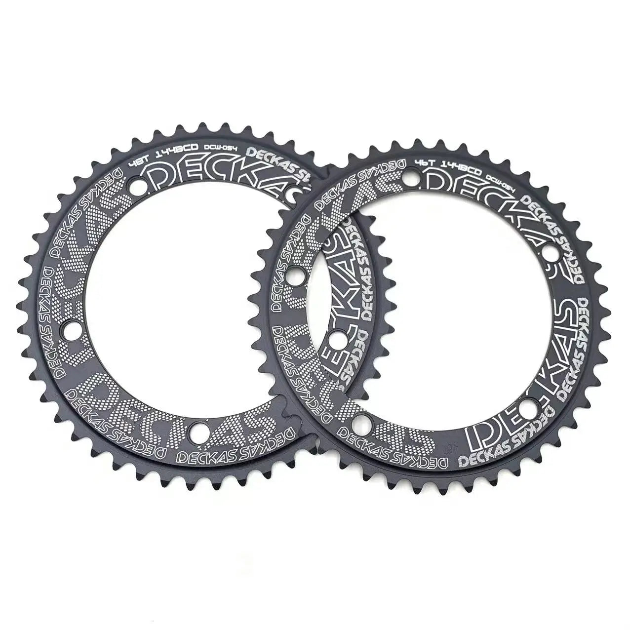 Deckas 144BCD Fixed Gear Fixie Round Chain Ring Track Bike 44T-58T Tooth 144 Bcd Special Single Speed Gear Wheel Chainwheel