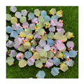 Women's Children's Transparent Crystal Color Resin 3D Cup Cake Models Mini Food Cabochons DIY Pendants Key Chain Making