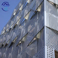 Modern Design Fluorocarbon Perforated Aluminum Veneer Decorative Wall Cladding for Mall Villa Exterior Hall Applications