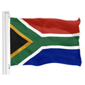 Promotional Quick Shipping Spot 3x5ft 100% Polyester Double Sided Non Fading South African Flag