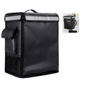 Custom Logo Large Backpack Food Delivery Box Pack Hold 24 Cans Leakproof Lunch Bag Collapsible Insulated Cooler Bag for Food