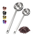 15 ml 30 ml Coffee Measuring Spoon Sets with Long Handle Stainless Steel Tablespoon Scoops for Loose Tea Powder