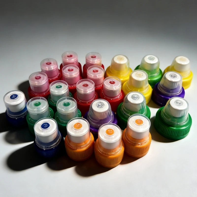 28mm 30mm 38mm Juice Drink Bottle Flip Top Cap Lids Tamper Evident Plastic Sport Water Bottle Cap