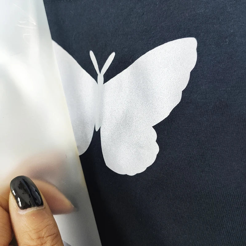XH Good Quality Custom PET Iron-On Transfers Heat Transfer Label for T-shirt