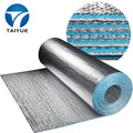 Bulk Price XPE/EPE Foam Insulation Material Double Sided Aluminum Foil with Double Bubble for Ceiling CE Approved