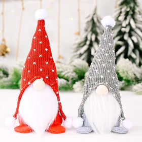 Factory Price Faceless Xmas Doll Christmas Decorations for Home Merry Christmas Ornament Xmas Gifts Happy New Year