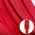 FB001 Elastic Rhinestone Fabric Glitter Fabric Dress Bling Crystal Water Drill Elastic Rhinestone Fabric