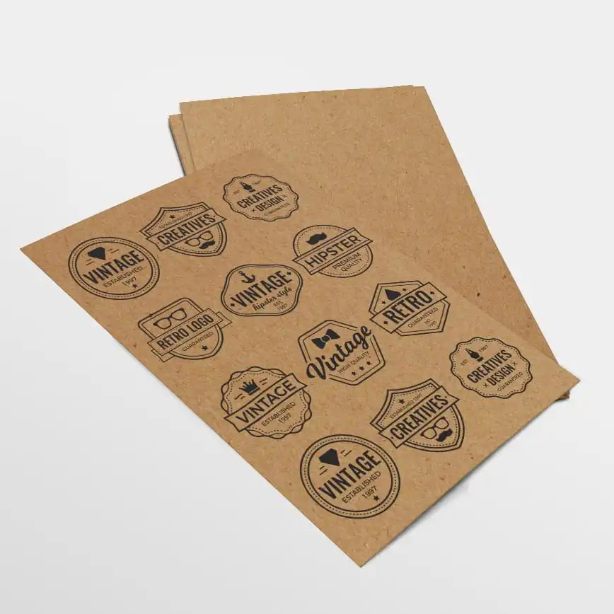 Hot-selling PVC Vinyl Self-adhesive Stickers Cartoon Label for Kids Toy Printing Digital Custom