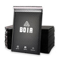 Matte Black Poly Bubble Packaging Padded Mailer Eco Low Moq Shipping Envelop Bag Own Logo Printed