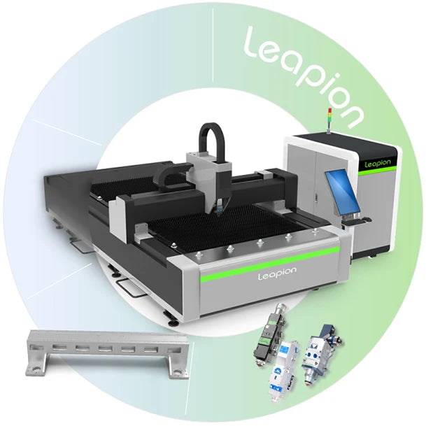Multifunctional 2mm Plate and Tube 3kw Laser Cutting Machine CCD Camera Laser Cutter