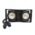 Waterproof IP65 2X100W Warm White Cold White RGBW 2 Eyes Cob Led Blinder Light for Outdoor