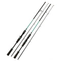 Glass Fibre 2 Part Fly 1.8m 2 Section Cheap Bass Casting Spinning Pole Fishing Rods
