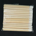 50Pcs Bamboo Stick Disposable Lip Brush Stick Application Tool Makeup Lip Brush Lipstick Stick Eye Shadow Lip Gloss Brush Tool