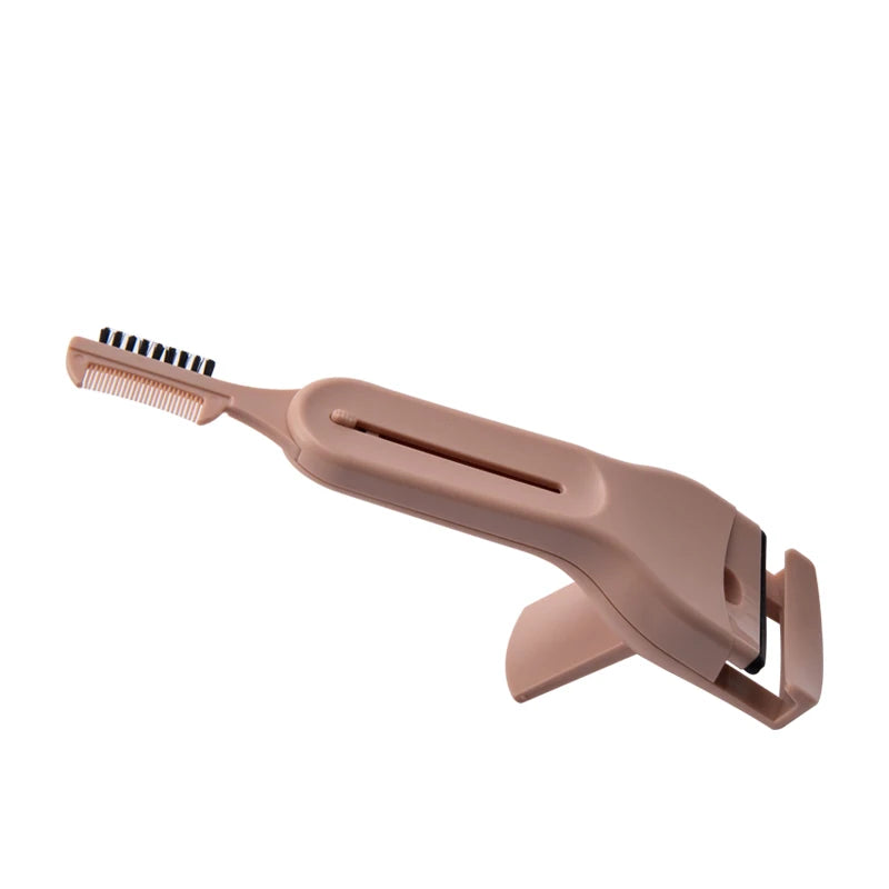 2023 Hot Selling Custom Mini Eyelash Curler PVC Package Makeup Tools Eyelash Curler With Comb