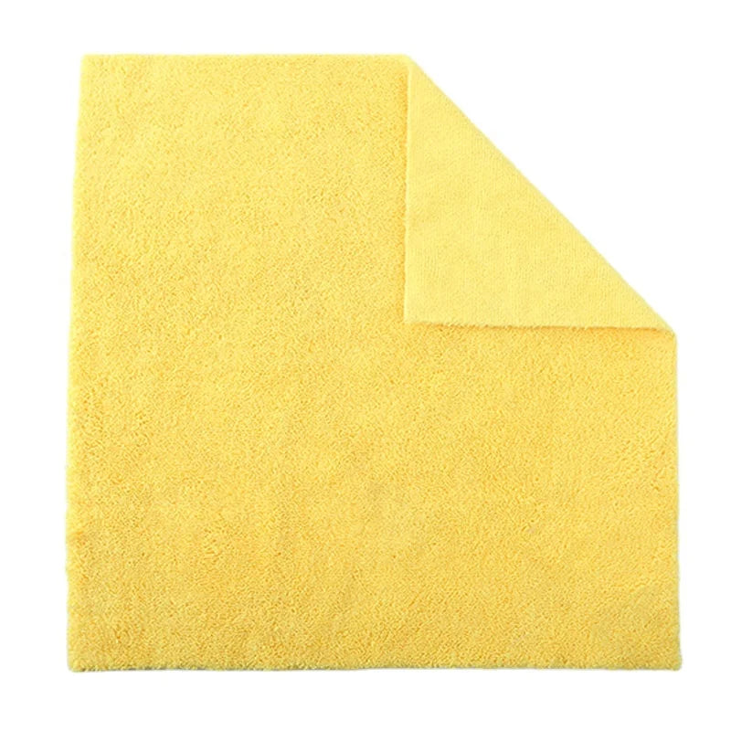 Customize Eco-Friendly Microfiber Cleaning Towel 40x40 cm 350 GSM Multi-Color Thick Lint Streak Free Multipurpose Stocked Car