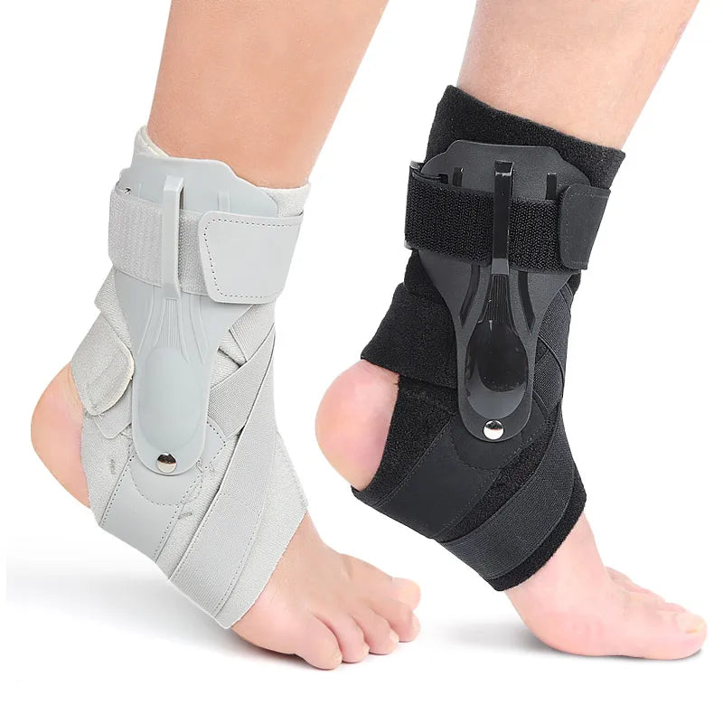 Adjustable Sports Holes Ankle Support Stabilizer Brace for Men Women Breathable Protection Hook Loop Closure for Running Fitness