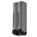 Chamber Wall Mounted Bathroom Shower Pump Dispenser and Organizer-Holds Shampoo Soap Conditioner Shower Gel  Soap Dispenser