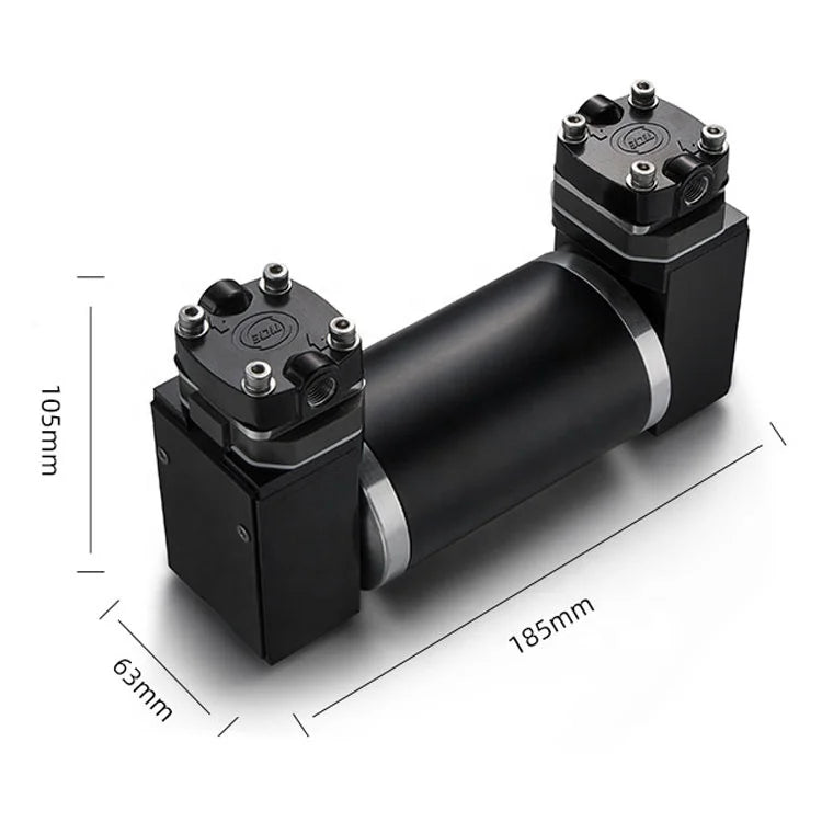 ARP12DC24P High Pressure Stainless Piston Pump 30L/min Oilless Rocking Piston Pump 24v Double Piston Vacuum Pump