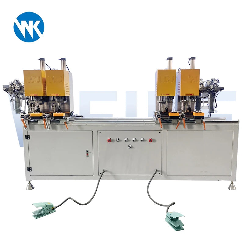 WEIKE CNC Automatic Four Head Screw Fastening Machine New Used UPVC Window Door Making Equipment for Aluminum PVC Motor Engine