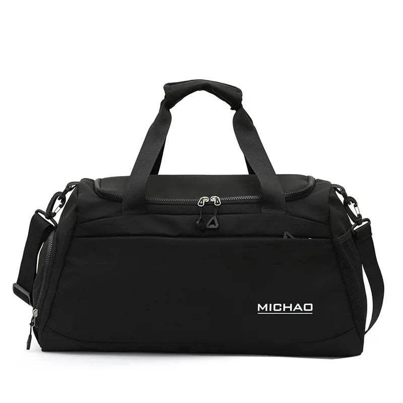 Custom Logo Large Capacity Unisex Sports Bag for Gym Travel Yoga Fitness Duffle Bag with Durable Design