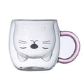 Tea Cups Double Wall Borosilicate Glasses Hand Made Personalized Coffee Mug Hot Selling