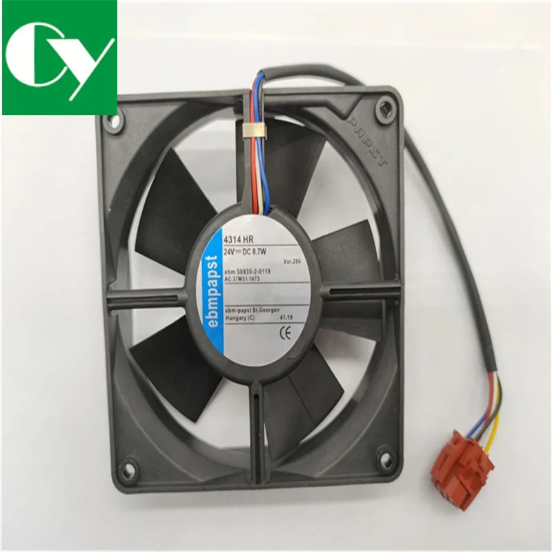 Man Roland 700 Delivery Fan AC37M511673 24V Man Roland Offset Printing Machine Spare Parts
