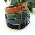 Luxury Genuine Leather Dog Collars Pet Supplies Collar Puppy Pets Trainer Collar