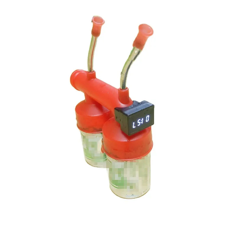 Double Speed Can Beer Snorkel Timer Beer Chug for Two CansIdeal for Party