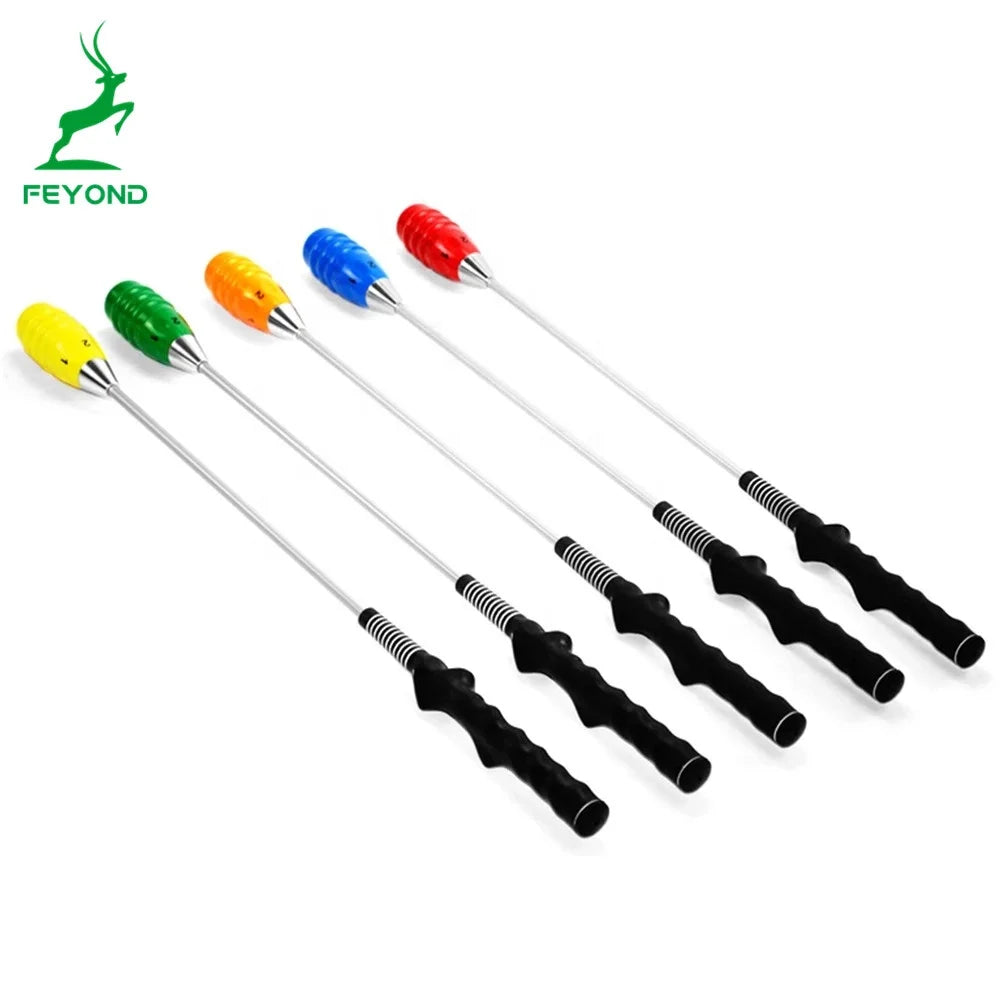 Custom Sound-emitting Golf Alignment Stick Golf Training Aid Golf Swing Trainer Sticks with Sound