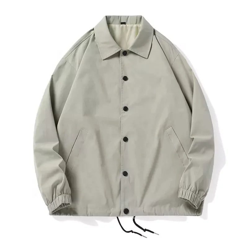 Jacket Blank Custom Logo Plus Size Men's Jacket Plain Windbreaker Jacket