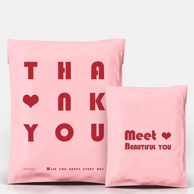 Custom LOGO Poly Mailers Self-Adhesive Express Bags Biodegradable Plastic Envelope Sleeves Shipping Polymailer Bags Clothing