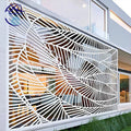 Modern Design Aluminum Laser Cut Privacy Screen Outdoor Panel with Powder Coating Customized Color & Size Multi-Functional