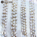 Natural Baroque Style White Freshwater Pearl Loose Pearls 22x15mm AAA Grade NGTC Certified Muses Jewels