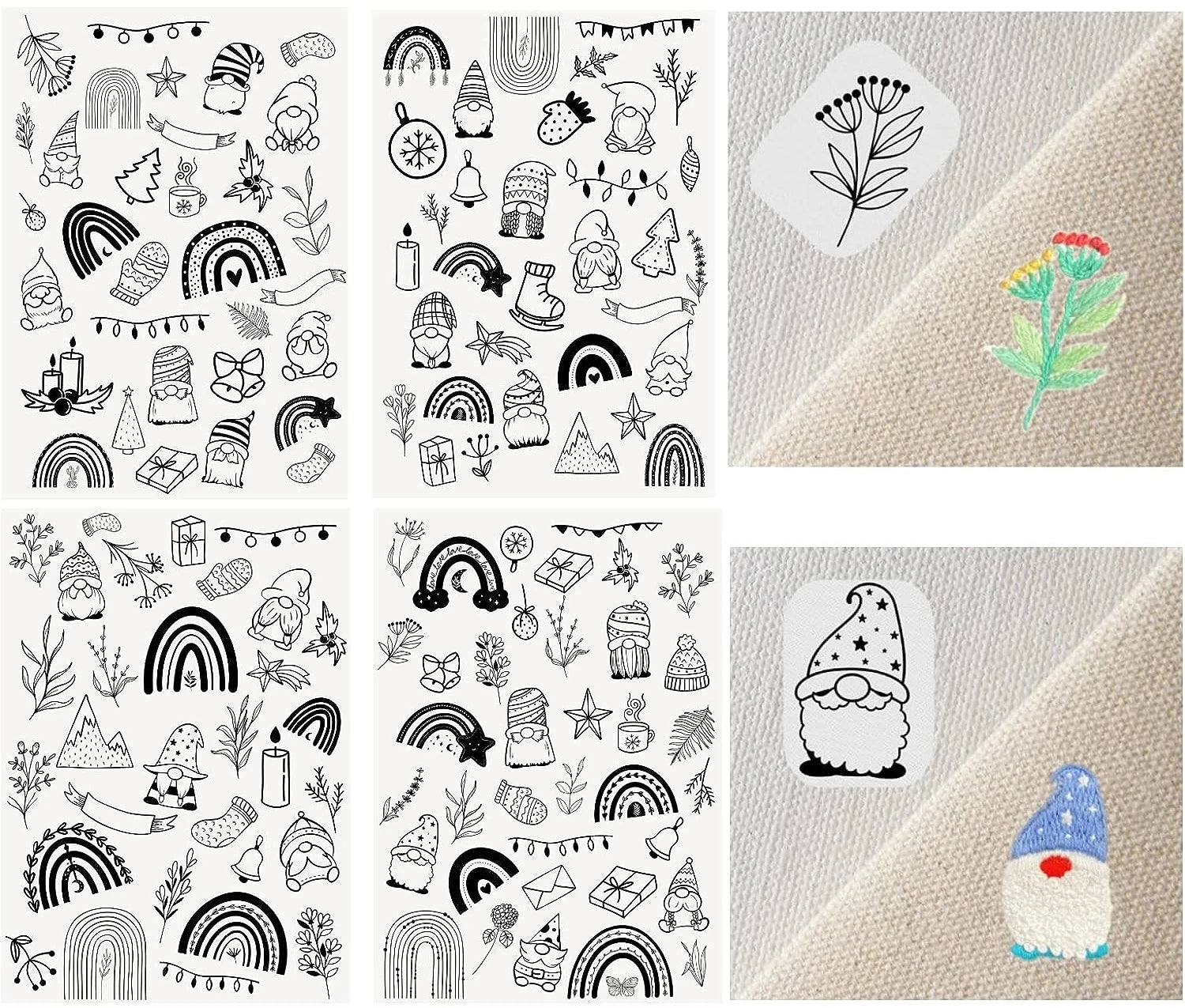 Water Soluble Paper Compatible Stabilizer Backing Letter A4 Size Disappearing Sheets for Embroidery
