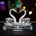 HZ Crystal Swan Car Decoration Crystal Ornaments Business Gifts Desk Accessories  Decoration